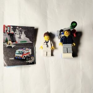 Lego 4936 Doc & Patient Polybag 100% Complete Set